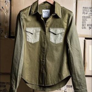 One Teaspoon Military Shirt